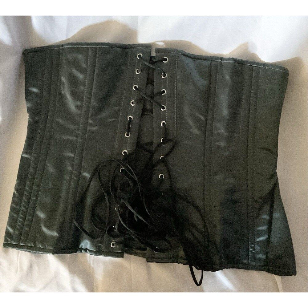 Orchard Corset Steel-Boned Longline Underbust Corset In Satin (CS-426) Size 32